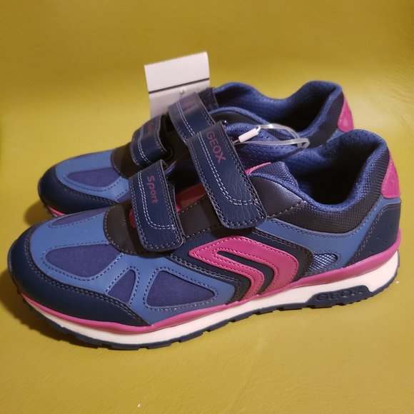 Geox Other - NIB, GEOX (BigKids) Navy/Fuch, US 5 ½
